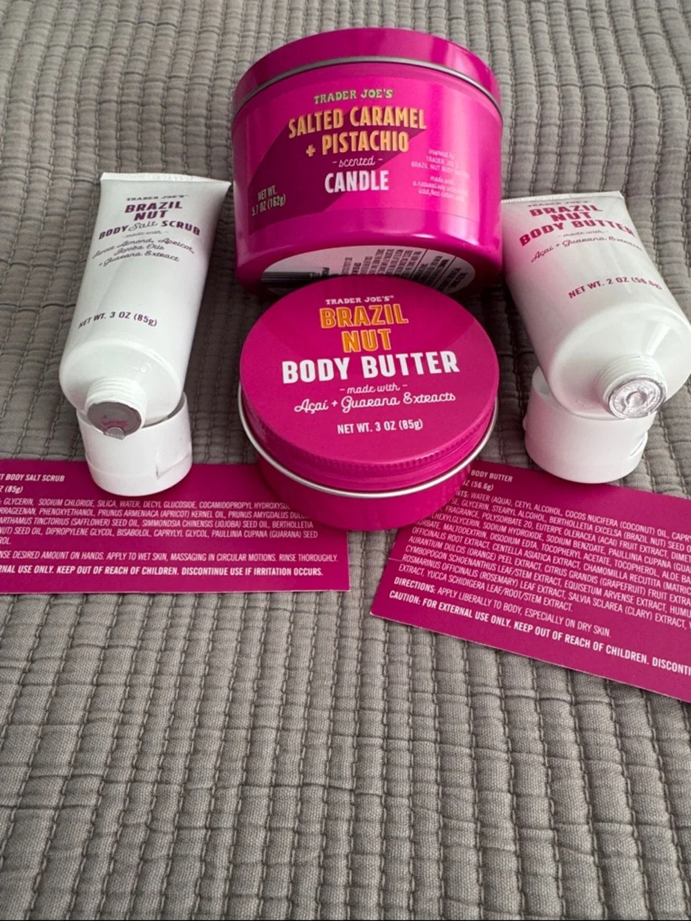 Trader Joe’s Brazil Nut Body Bundle NEW